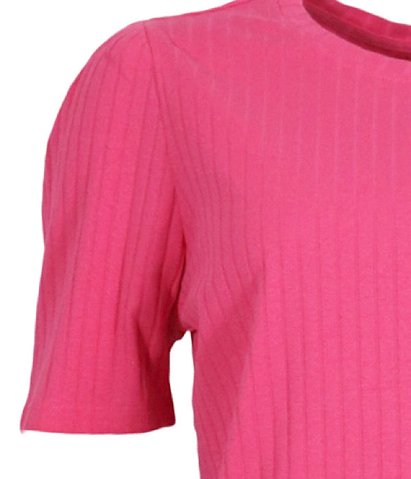 Nina t-shirt, solid pink