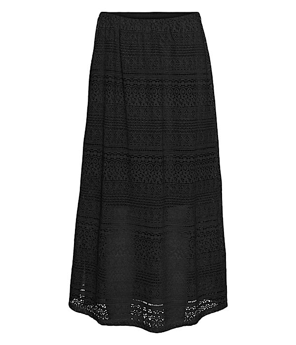 VM Honey lace 7/8 skirt, black