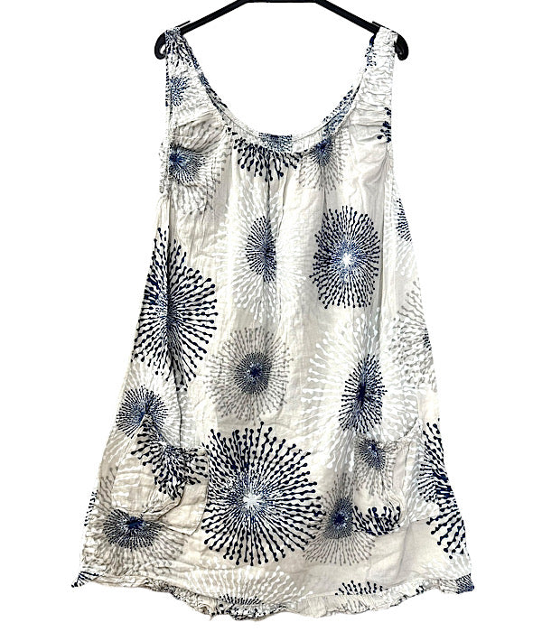 Anja dress, taupe print 4