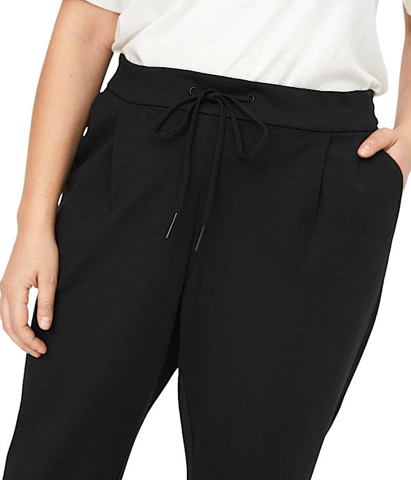 VMC Eva loose string pant, black