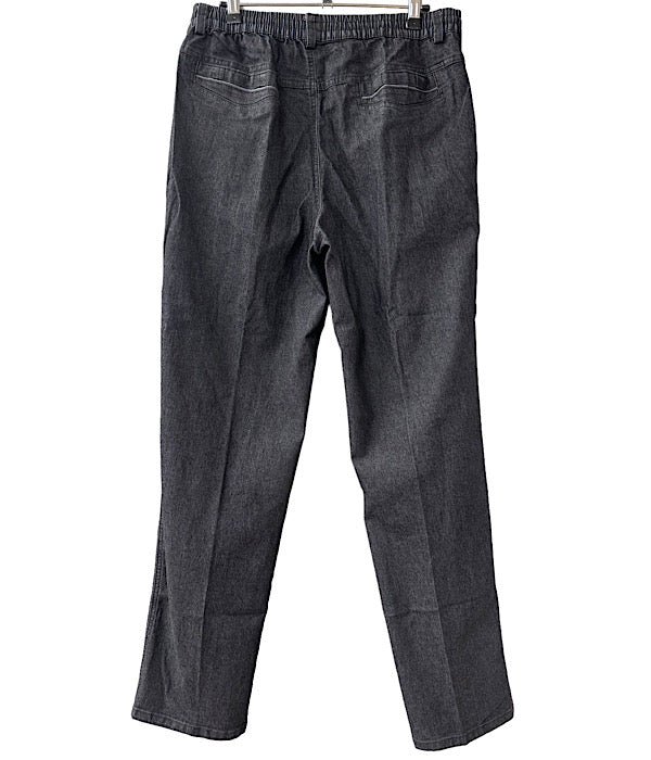 Vagn denim pant, black