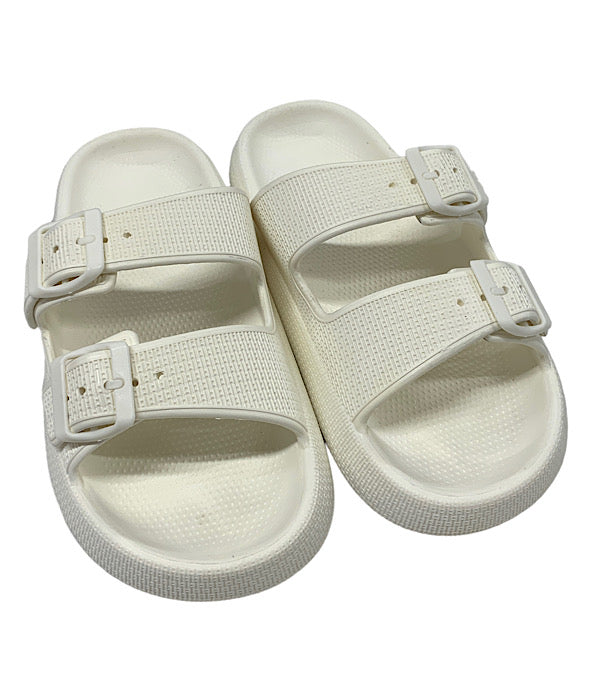 Comfy sandal, white