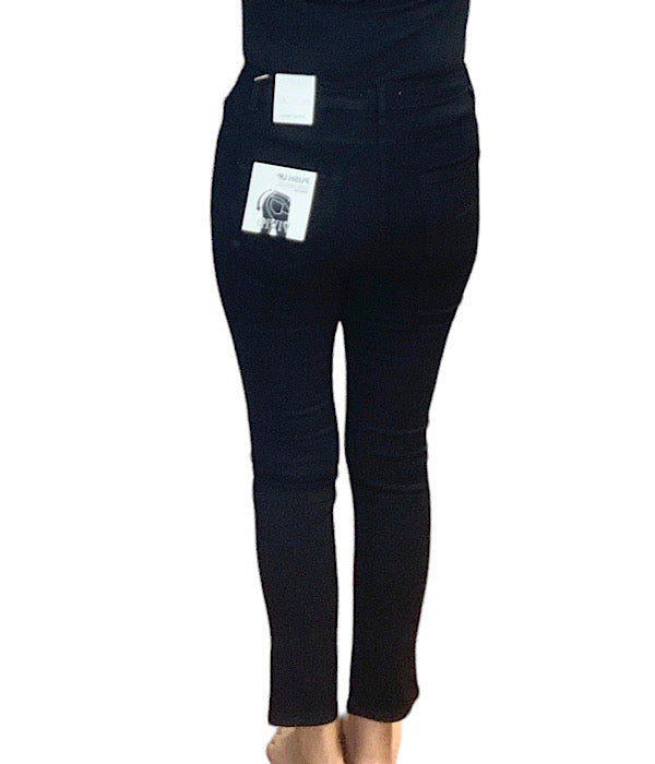 076 Push up jeans, black