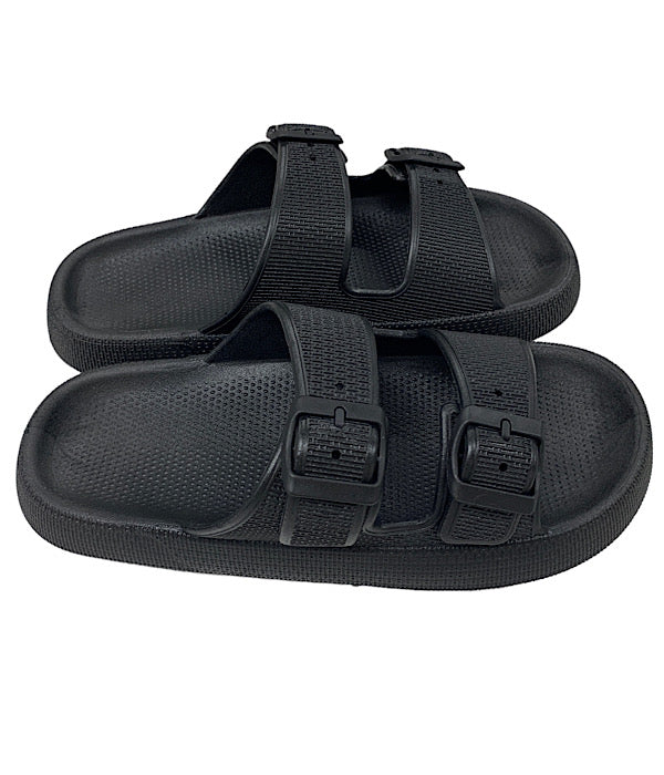 Comfy sandal, black
