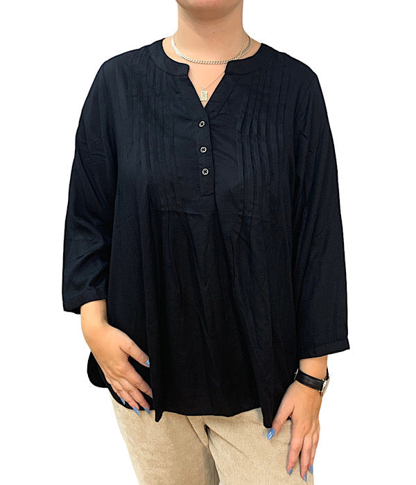9301 Veronica blouse, black