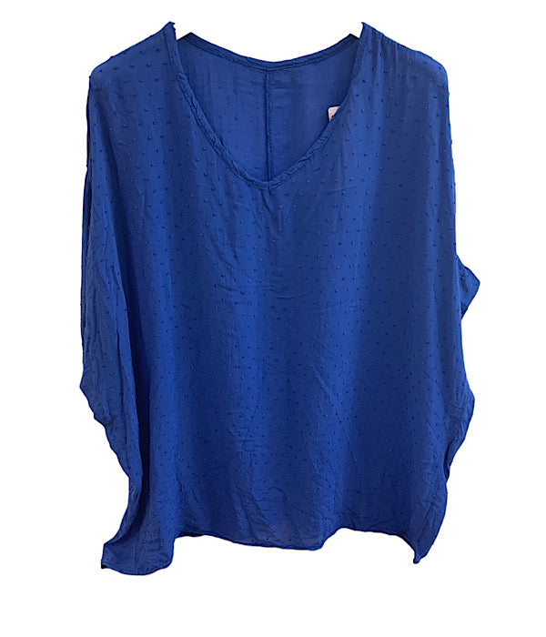 Lis blouse, blue