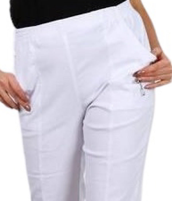 JST 8889 Capri pant, white