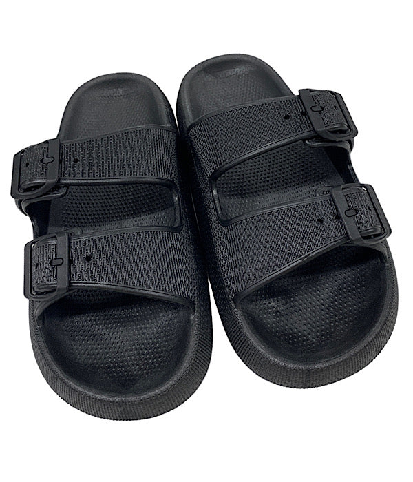 Comfy sandal, black