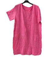 Lea dress, pink