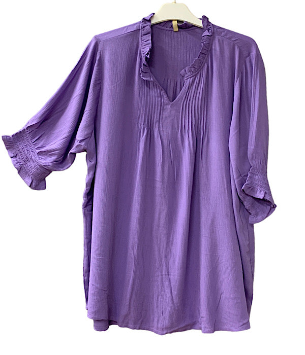 Cassiopeia Beritta blouse, purple
