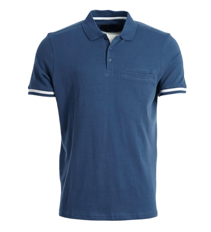 Roberto Jeans Nedric polo shirt ss, blue