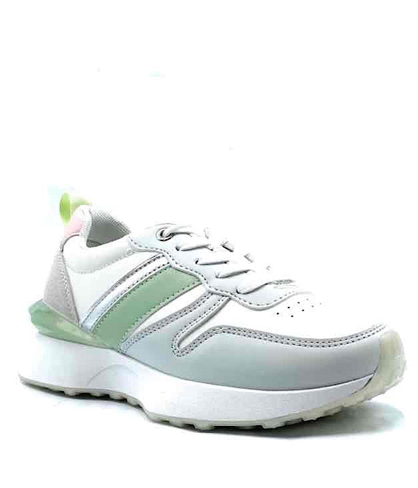 BB103 low sneakers, green combi