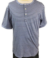 Pre End Gaston stripe t-shirt, colony blue