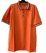 PRE END Aspen polo shirt, rusty read