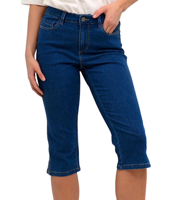 Vicky capri jeans, medium blue