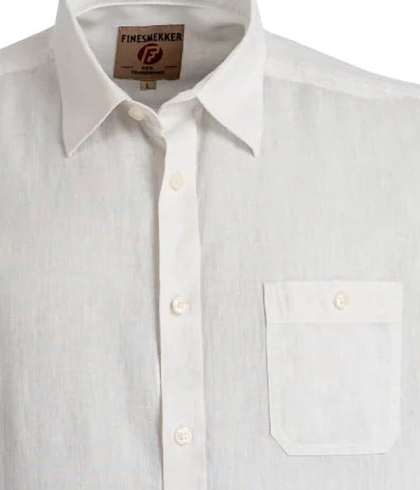 FINESMEKKER SIM ss shirt, white