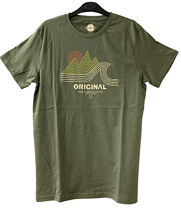MARCUS Dante t-shirt, 5097 Beetle green