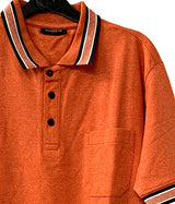 PRE END Aspen polo shirt, rusty read