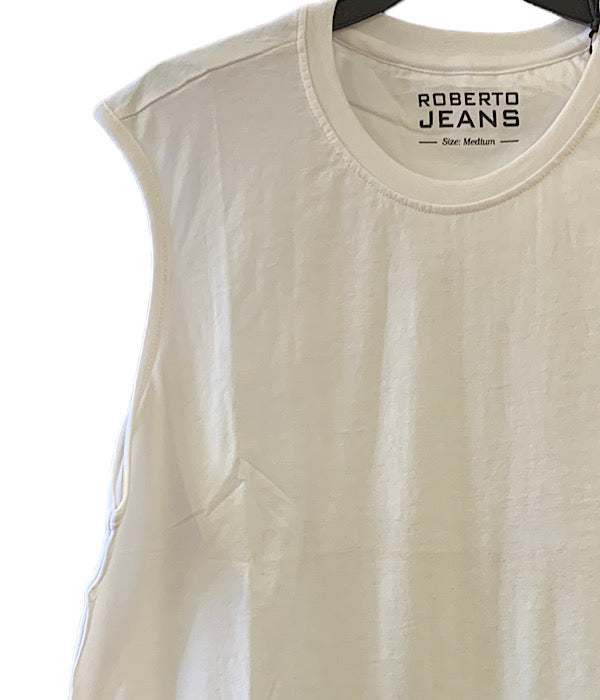 Roberto Jeans Basket T-shirt, white