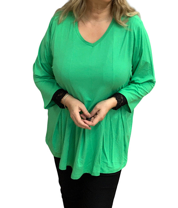 Cassiopeia Moanna blouse, sprout green